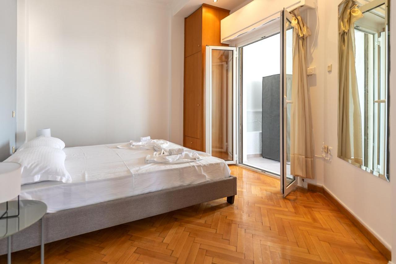 Ferienwohnung Penthouse Under Acropolis Hill Athen Exterior foto