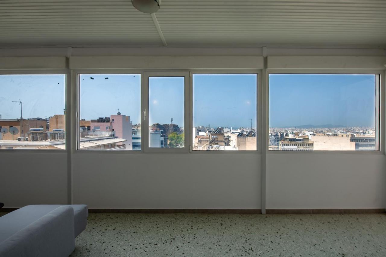 Ferienwohnung Penthouse Under Acropolis Hill Athen Exterior foto